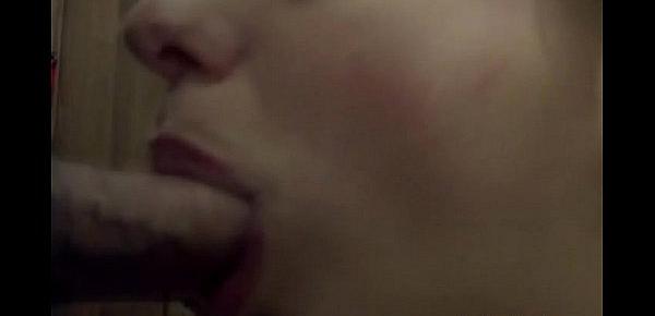 Sloppy Blowjob From Italian Wife